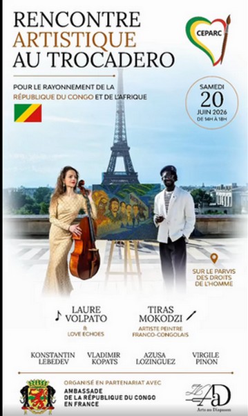 Rencontre artistique du CEPARC au Trocadero, Paris 20 juin 2026
