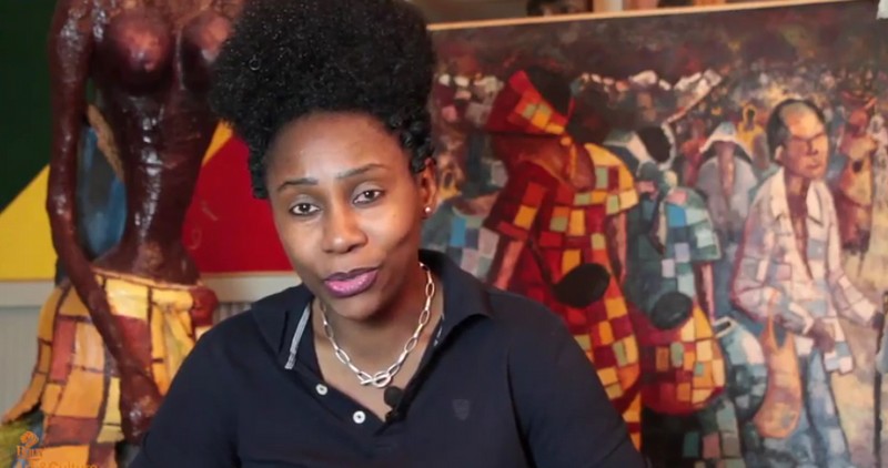 Rhode Bath-Schéba Makoumbou, artiste-peintre