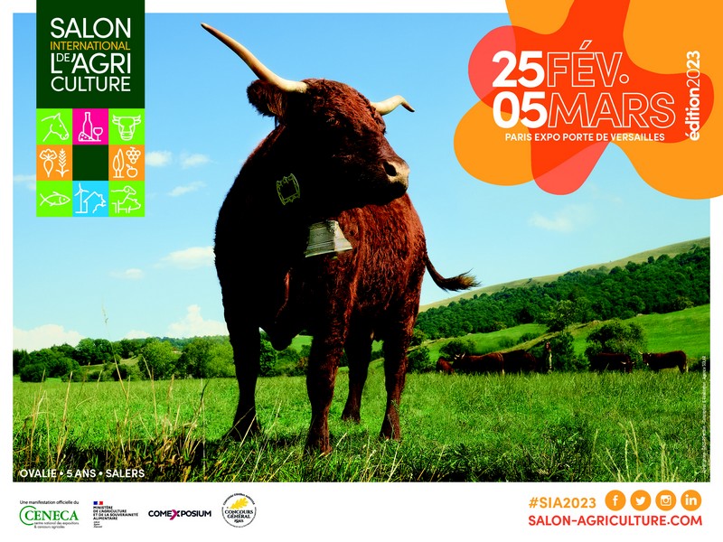 Affiche Salon de l'Agriculture International, Paris 2023