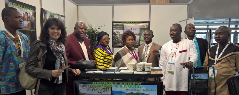 Sierra Léone présente au Salon du Tourisme 2017 à Paris avec délégation conduite par Sidie Yahya Tunis, ministre de la culture et du tourisme