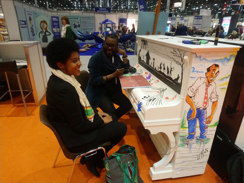 SIL Genève 2019 Al' Mata dans le cadre de mélange des arts