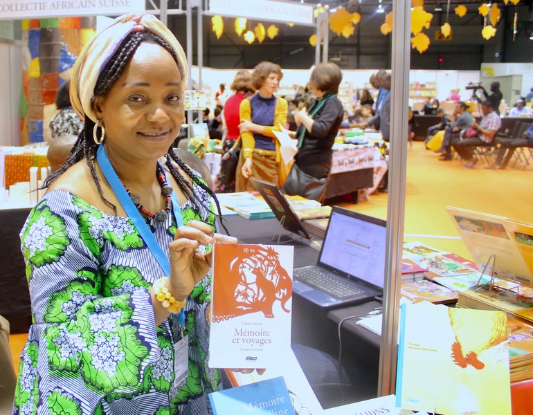 SIL Genève 2018 Virginie Mouanda Kibinde fondatrice de wa'wa Éditions