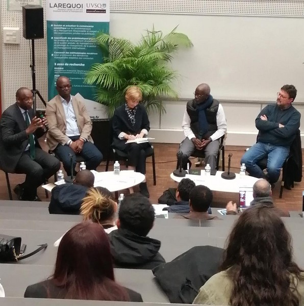 Table ronde, le management des communs, l'exemple du bassin du Congo, IUT-Mantes, le vendredi 3 février 2023