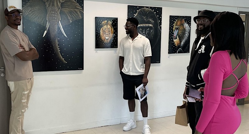 Tyras MKZ exposition à la galerie l'Art est libre juillet 2024