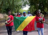 Une des séquences de la cérémonie d'ouverture du Premier Tournoi Mwana N'Déya 2013