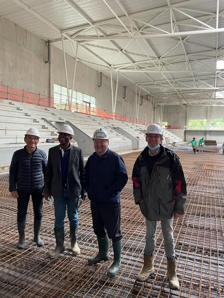 Visite guidée du Cram de Verquin, juin 2021, en compagnie du maire Thierry Tassez