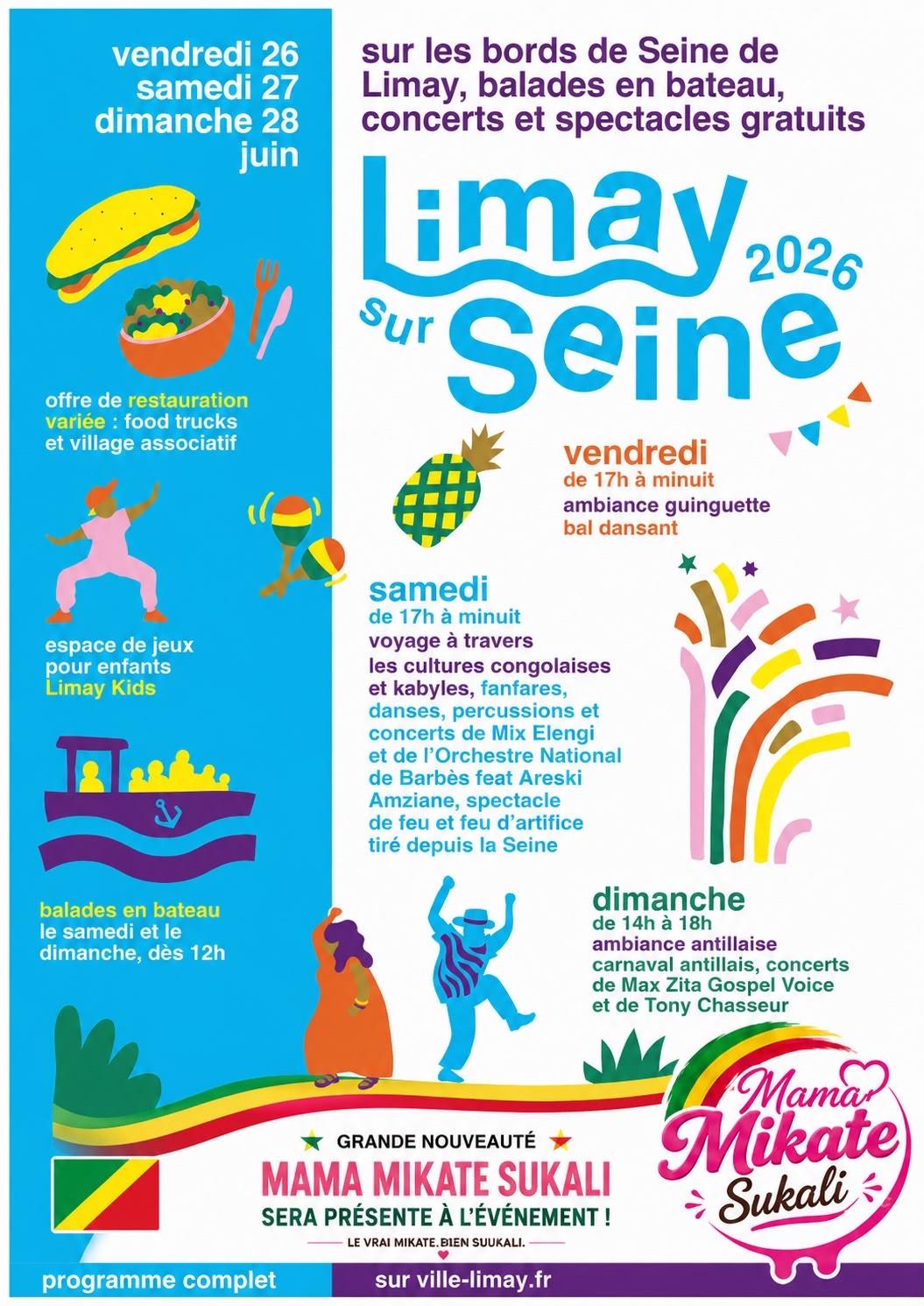 Rencontre aux bords de Seine de la ville de Limay sur Seine 2026