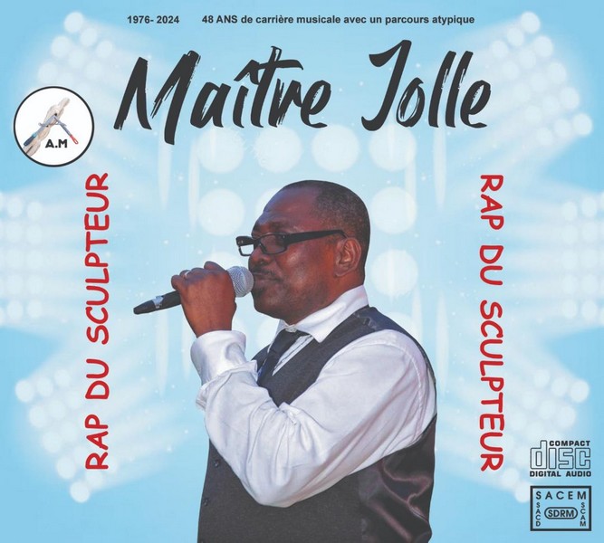 Visuel du nouvel album Rap du sculpteur de Maître Jolle